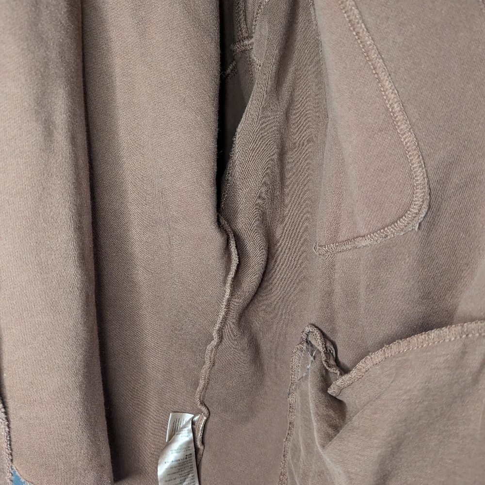Free People Ruby Jacket Date Night Size Large Pockets Elbow Patches - Picture 14 of 16